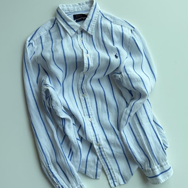 폴로 린넨 셔츠 럭비