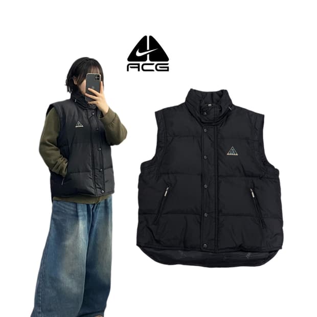나이키 ACG 90s 테크니컬 덕다운 조끼패딩