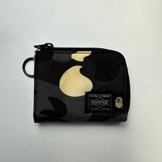 PORTER x BAPE 포터 베이프 지갑