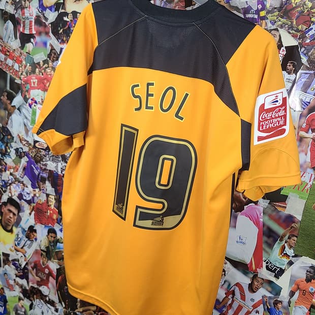 울버햄튼 04시즌 설기현 유니폼