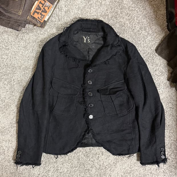Y’s 컷오프 플랩 포켓 자켓