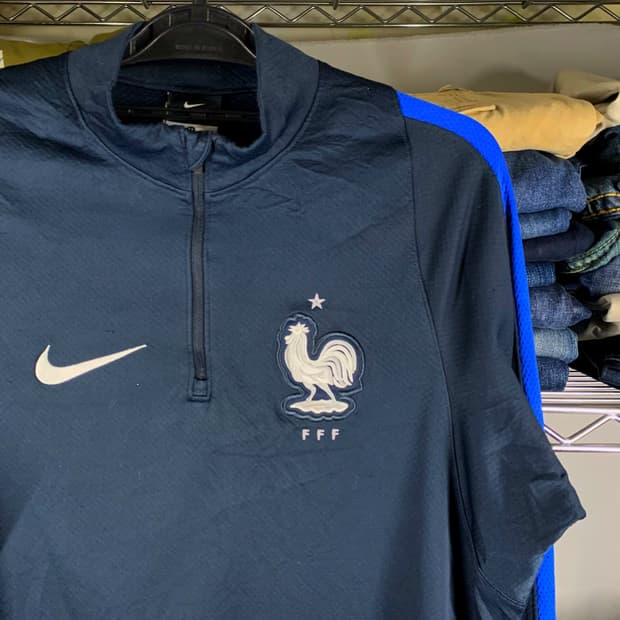 [M] 나이키 드라이핏 롱슬리브 풋볼 져지 프랑스