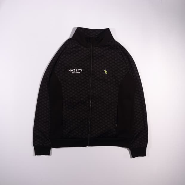 헤지스 로고 패턴 트랙탑 자켓 B672