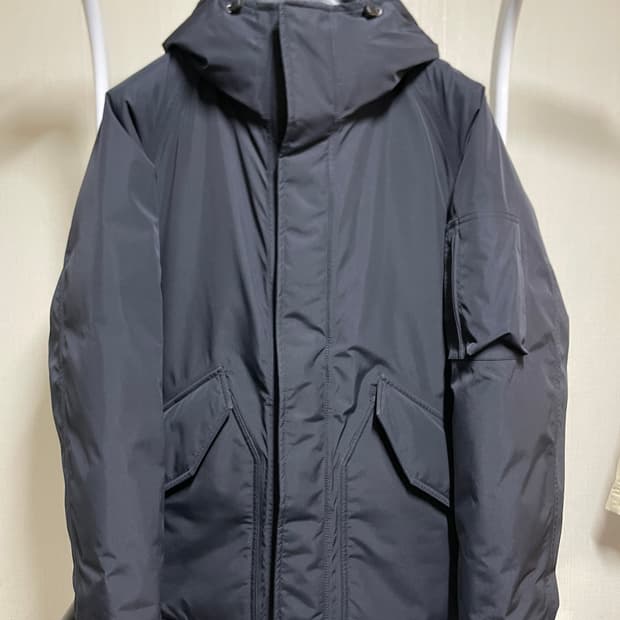 나나미카 고어텍스 다운코트 네이비 M