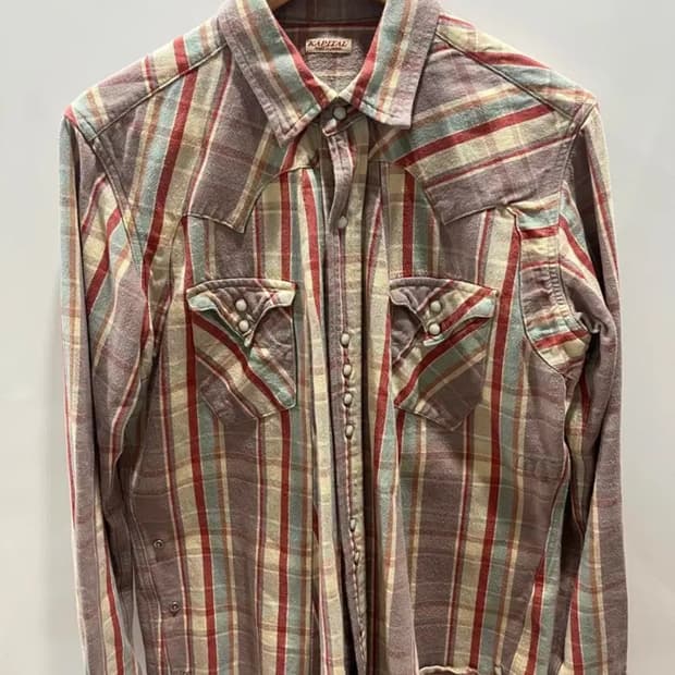 캐피탈 웨스턴셔츠 2사이즈