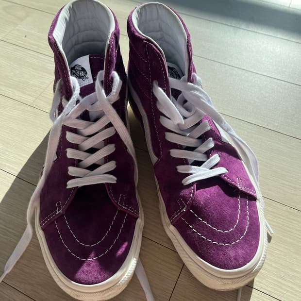 반스 올드스쿨 하이 퍼플 260