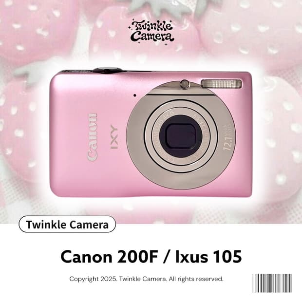(추천💖) Canon ixy 캐논 익시 200F (익서스 105)