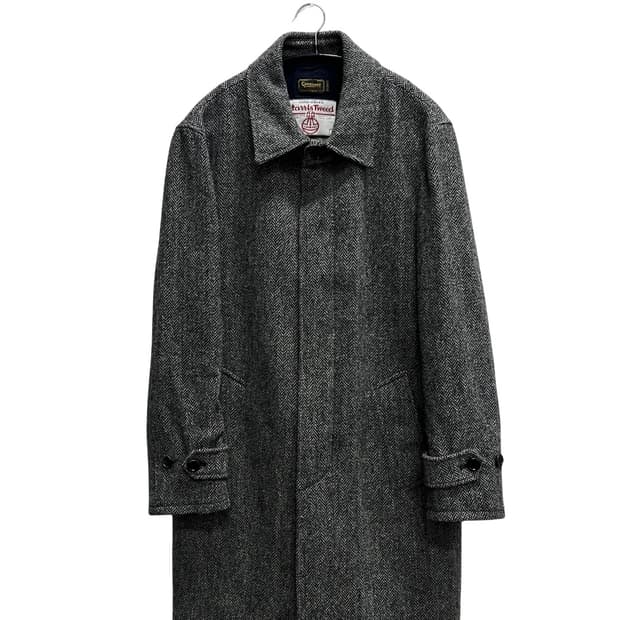 커버낫 해리스트위드 해링본 맥코트 그레이
