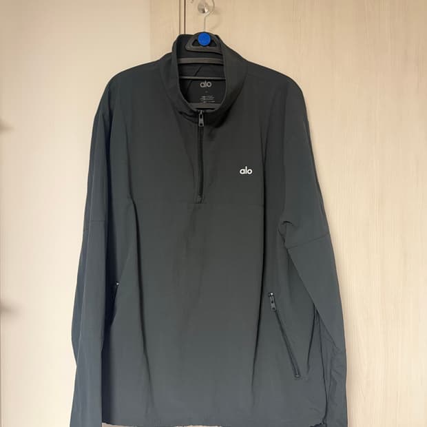 ALO 알로 우븐 반집업 바람막이