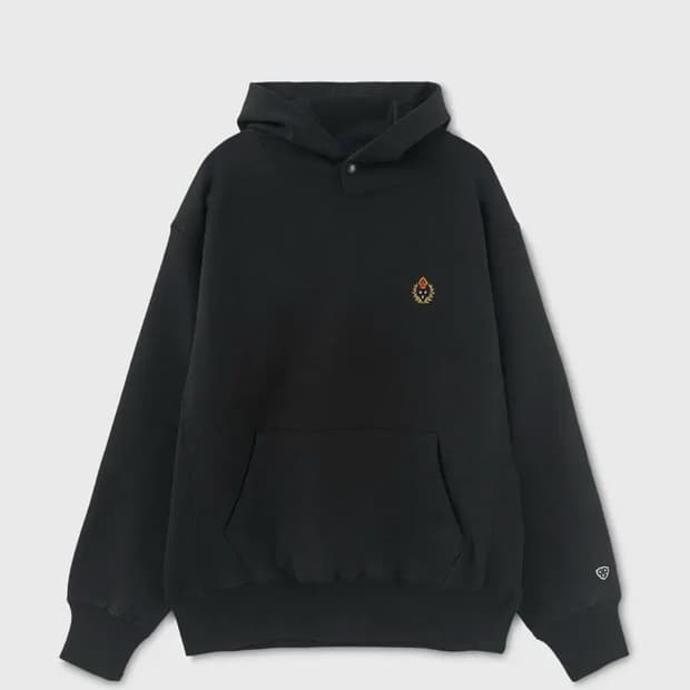 [L]헤리티지플로스 후드티 블랙 판매합니다.