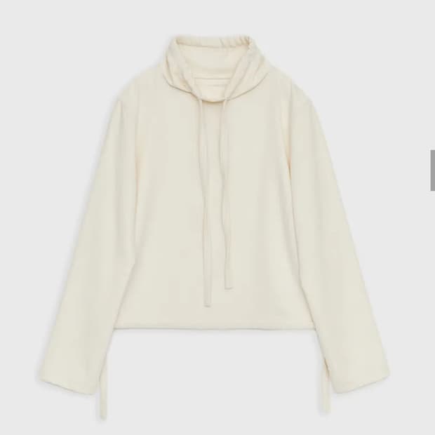 버뮬라 하이넥 후드탑