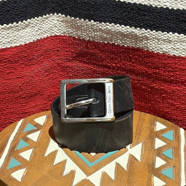 Ck black garisson belt / 캘빈클라인 개리슨 벨트