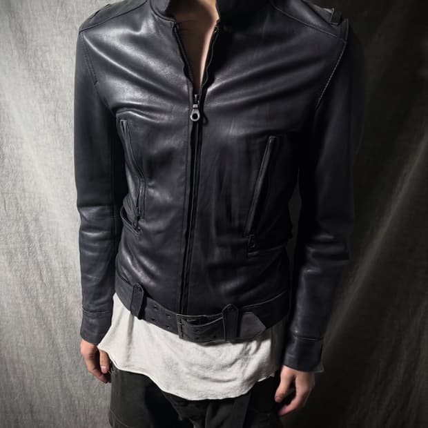 GalaabenD 램스킨 라이더 자켓