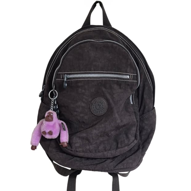 키플링 브라운 미니 백팩 가방