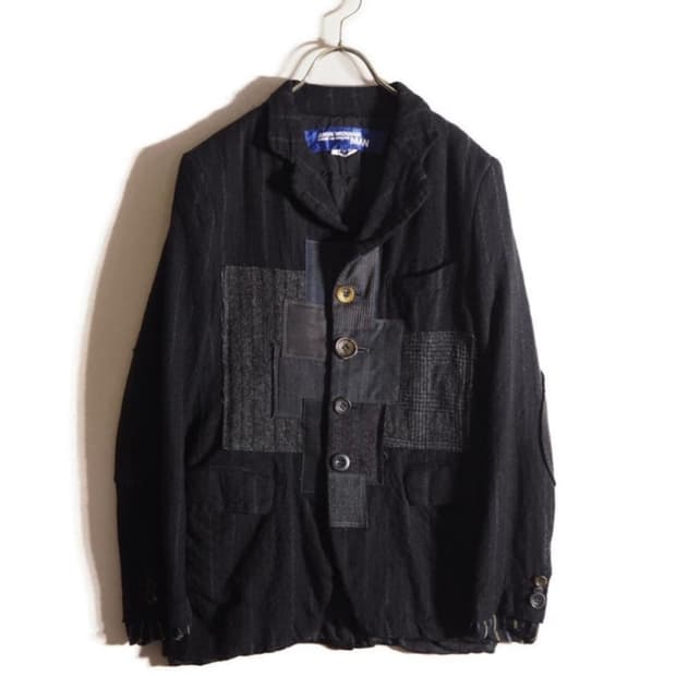 구매) 준야 와타나베 12aw 패치워크 자켓 m사이즈