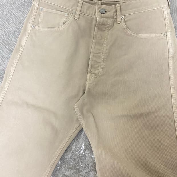 2)visvim fluxus 01 dmgd dry pique