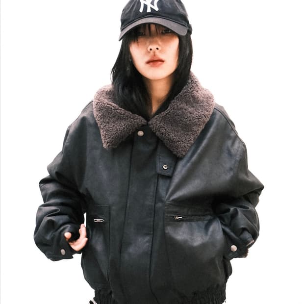 리키 무스탕 자켓