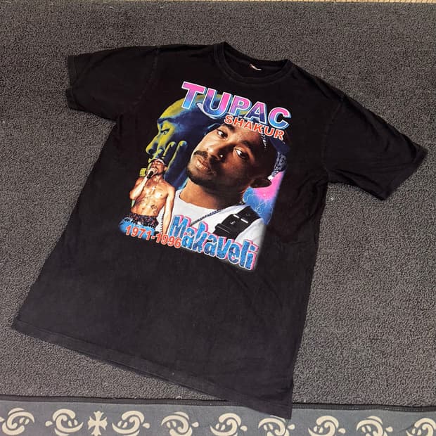 빈티지 2pac 투팍 빅티셔츠 팝니다