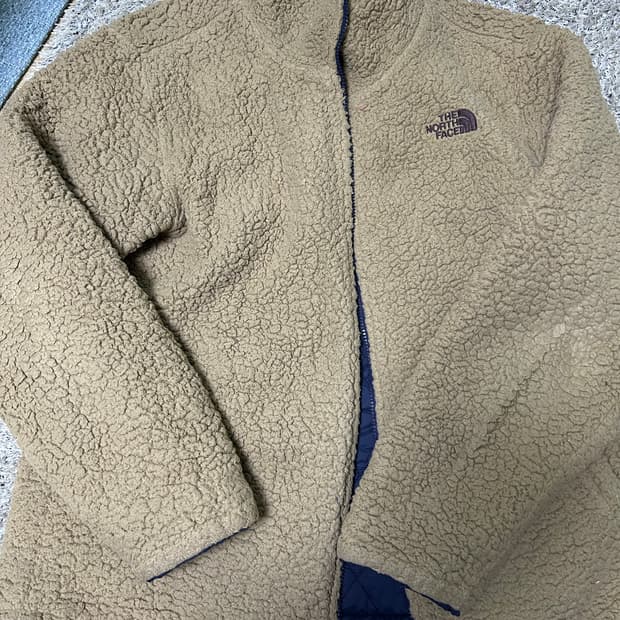 노스페이스 리버서블 플리스 110