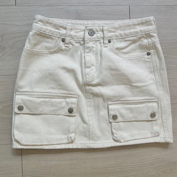 Stranger denim skirt