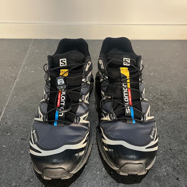 살로몬 XT-6 고어텍스 블랙 에보니 250