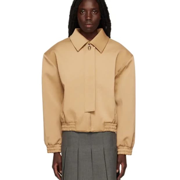 (구매) Fax Copy Express 숄더 봄버 자켓