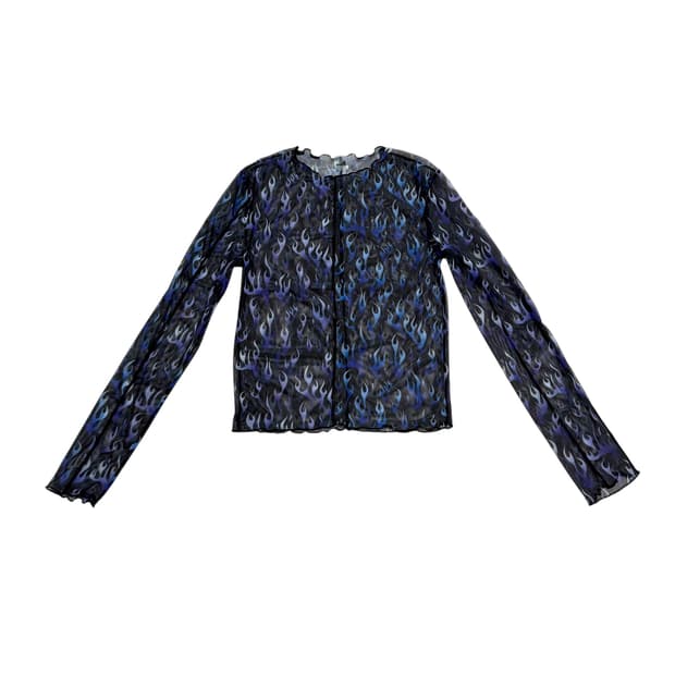 unif 메쉬 롱슬리브