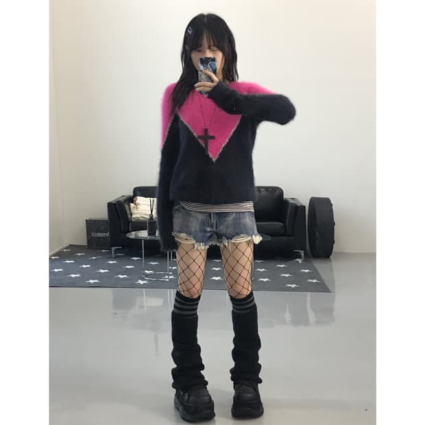 Juicy Couture Pink Knit Top