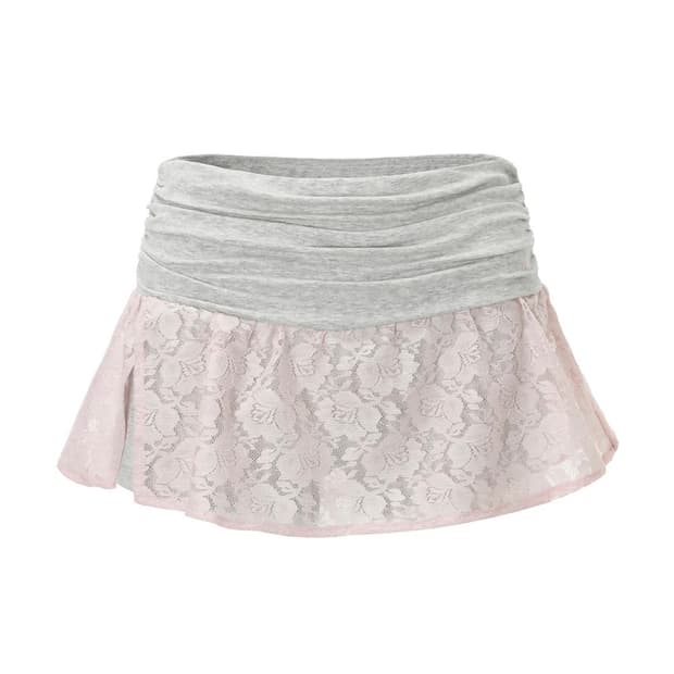 쓰리타임즈 블라썸 셔링 스커트 S Blossom shirring