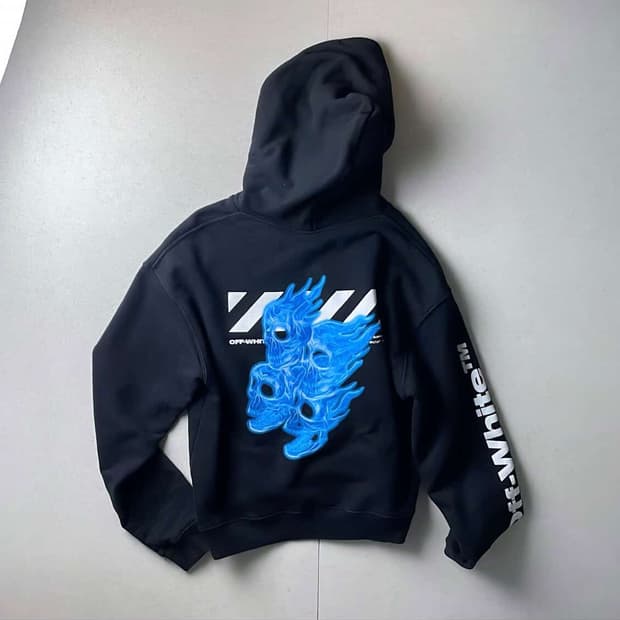 오프화이트 후드티