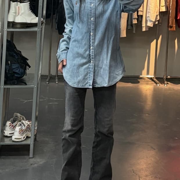 폴로랄프로렌 샴브레이 데님셔츠 A3287