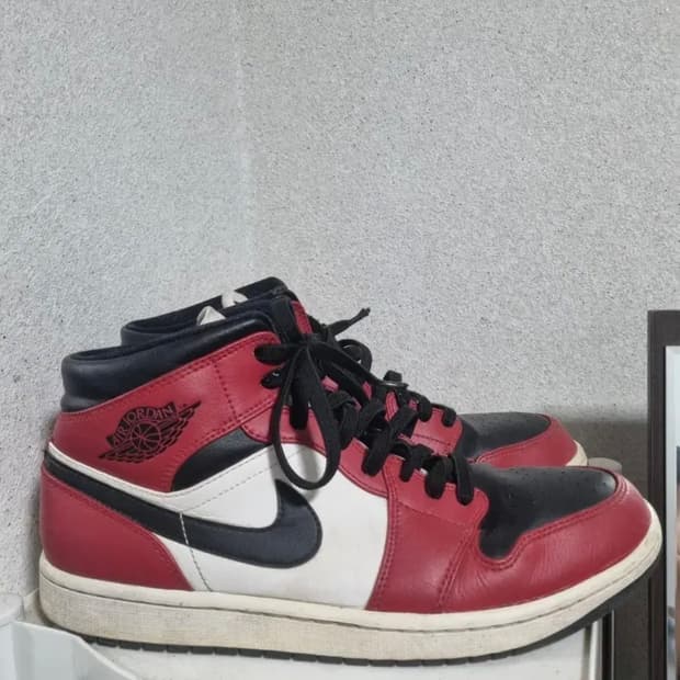 조던1 시카고 블랙토 285