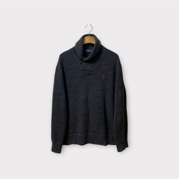  폴로 랄프로렌 레드포니 숄카라 니트 M 