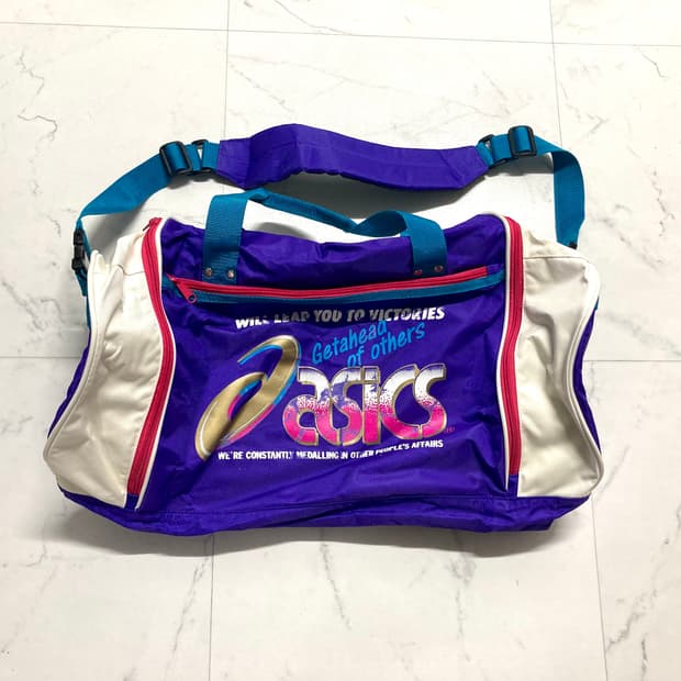 90s 아식스 뉴욕 도쿄 마라톤 더플백 보스턴백