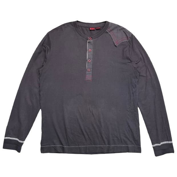 LEVI'S TYPE-1 헨리넥 그런지 롱슬리브 L