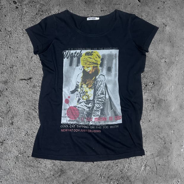 Vkei printing top
