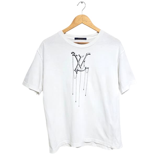 루이비통 LV 펜던트 반팔 티셔츠