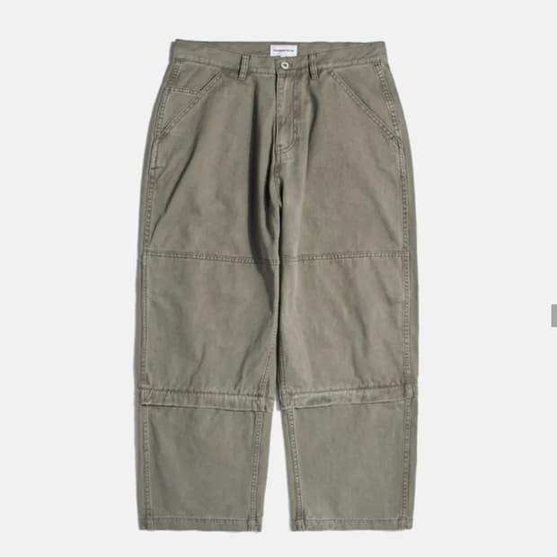 에스피오나지 디테쳐블 더블니 팬츠 그레이 L