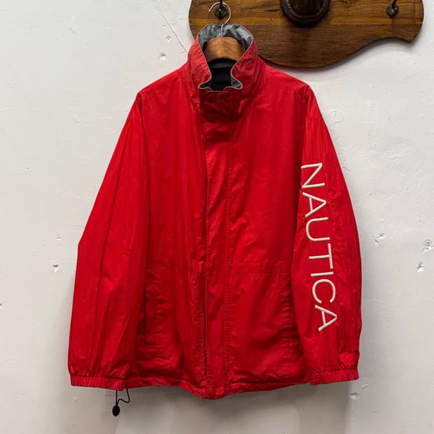 Nautica Reversible Color-Block Big Logo