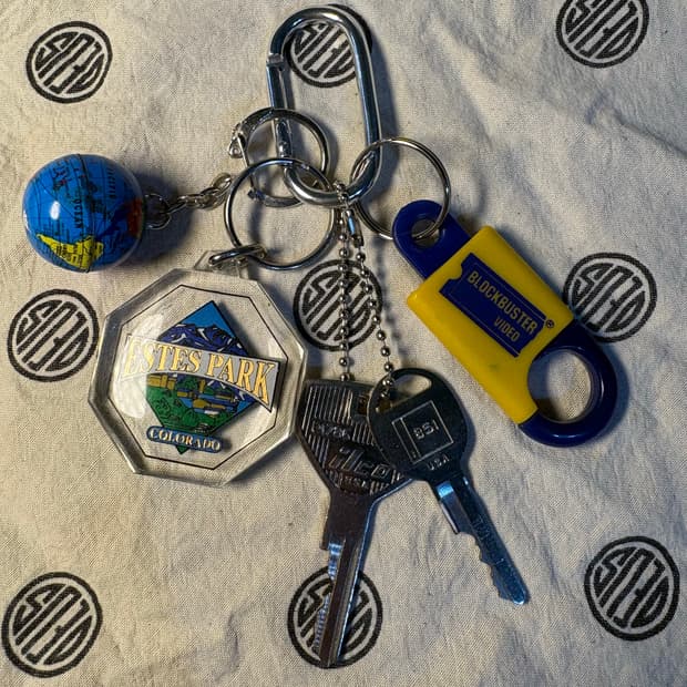 vintage keyring #15