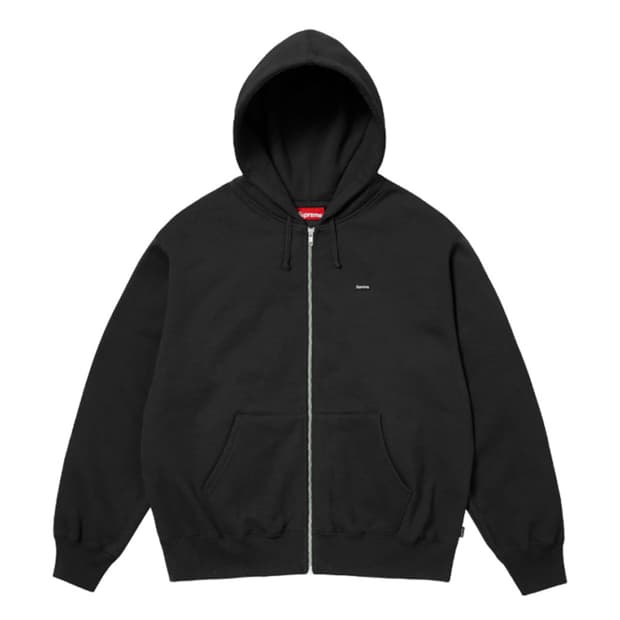 25ss 슈프림 스몰박스 후드집업 블랙 XXL