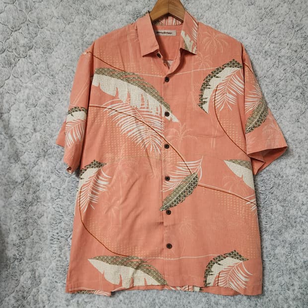 J595 [L] Tommy Bahama 반팔 남방 셔츠