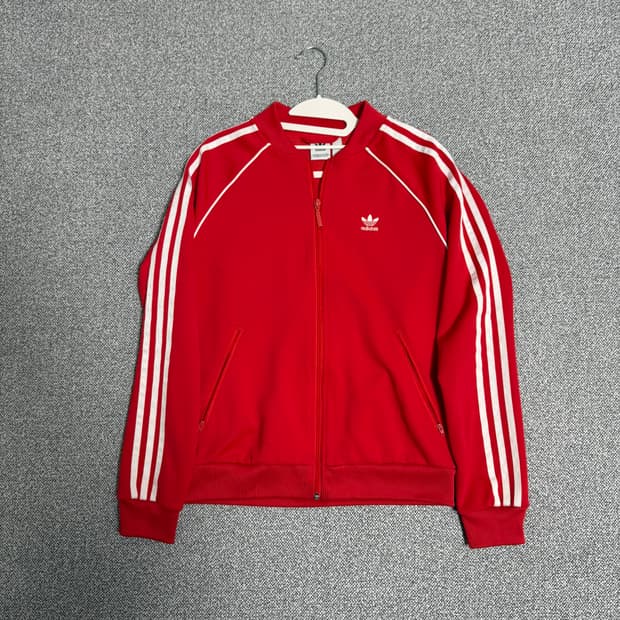 아디다스 슈퍼스타 SST 파이어버드 져지 레드 M 트랙탑