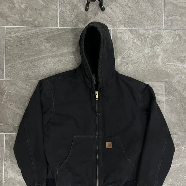 (XL) 칼하트 덕 액티브 후드자켓 J130 BLK 블랙