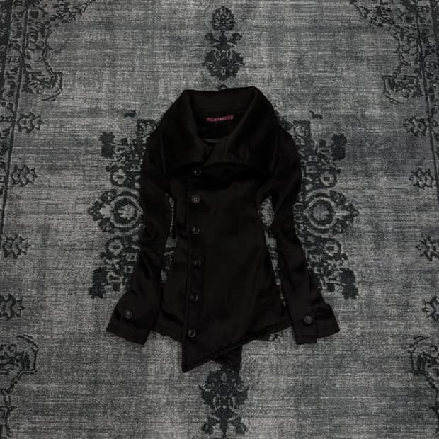 Seana 00s vkei high neck wool jacket