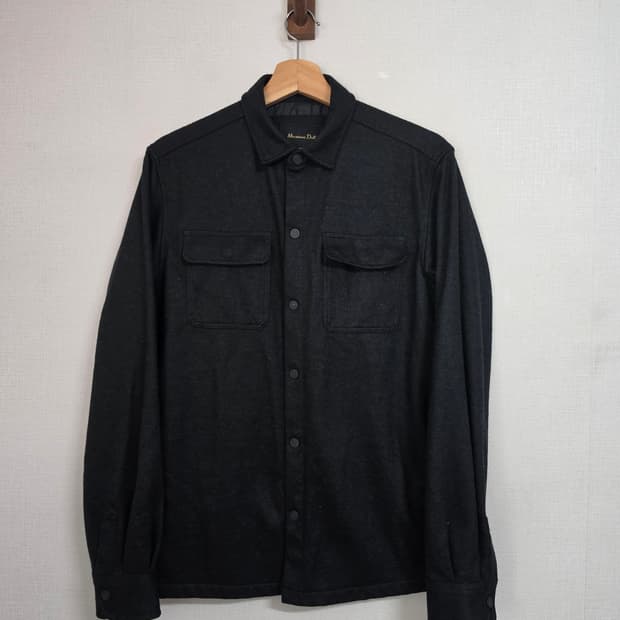 마시모두띠 울블렌드 셔츠 자켓 M