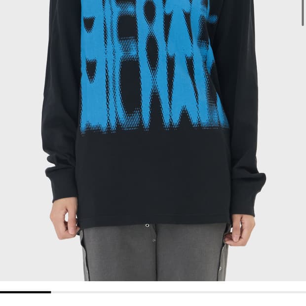 나이키 조던 MJ LS 블랙 애쿼터 블루 티셔츠