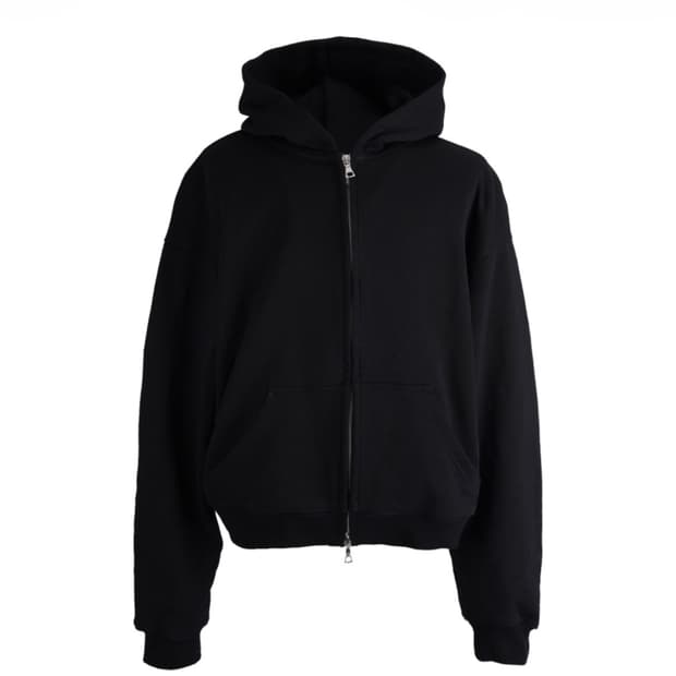 (1) awende 숏핏 후드집업