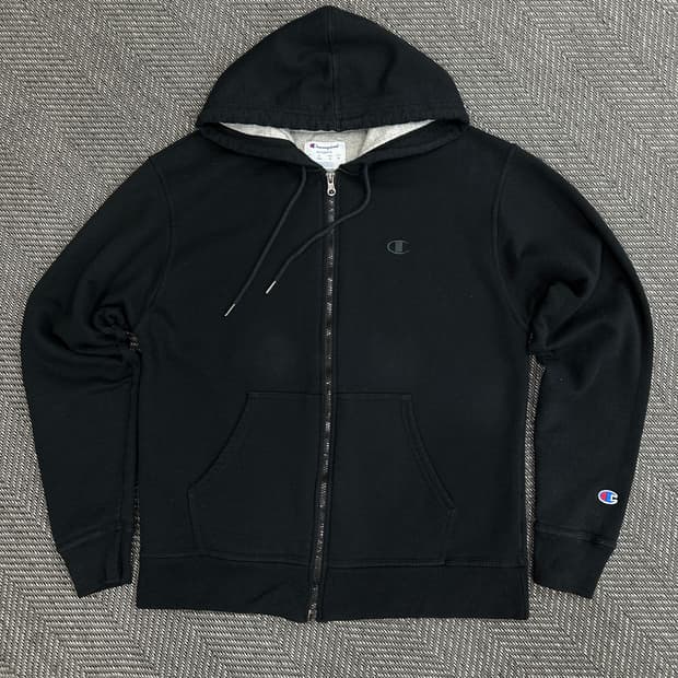 챔피온 후드집업 블랙