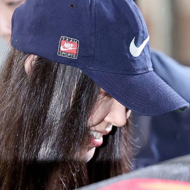 90s 나이키 빈티지 TEAM NIKE  캡 화이트 ( 뉴진스 민희진 )